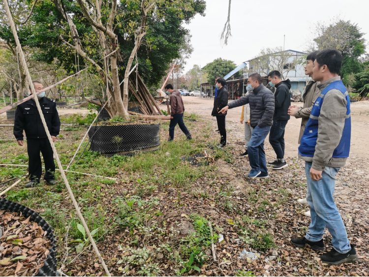 阜沙鎮禁毒信息〔2023〕第40期--阜沙鎮禁毒辦聯合公安分局開展禁種鏟毒踏查專項行動(2023.2